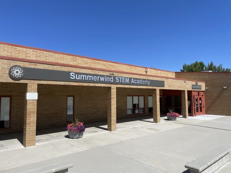 Window Treatments for Summerwind STEM Academy provided by BOISE SHADE COMPANY.