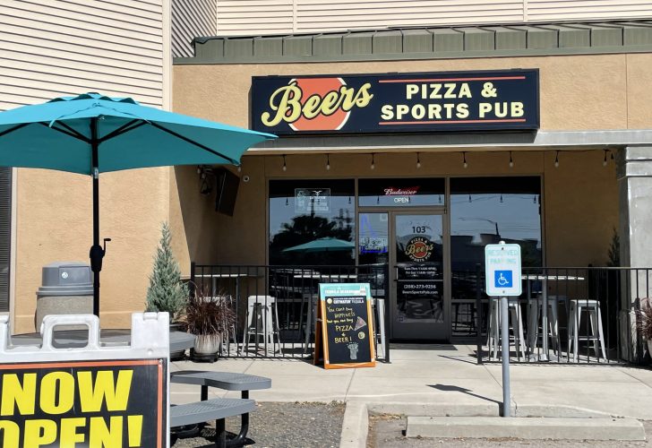 Window Treatments for Beers ~ Pizza & Sports Pub provided by BOISE SHADE COMPANY.