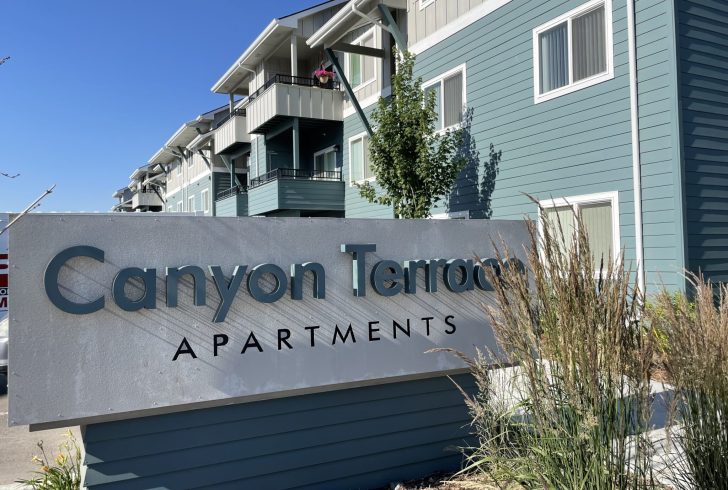 Window Treatments for Canyon Terrace Apartments provided by BOISE SHADE