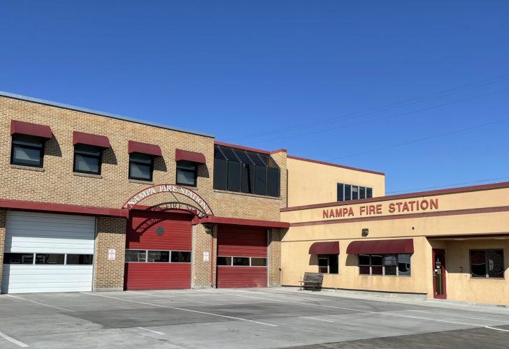 Window Treatments for Nampa Fire Station #1 provided by BOISE SHADE